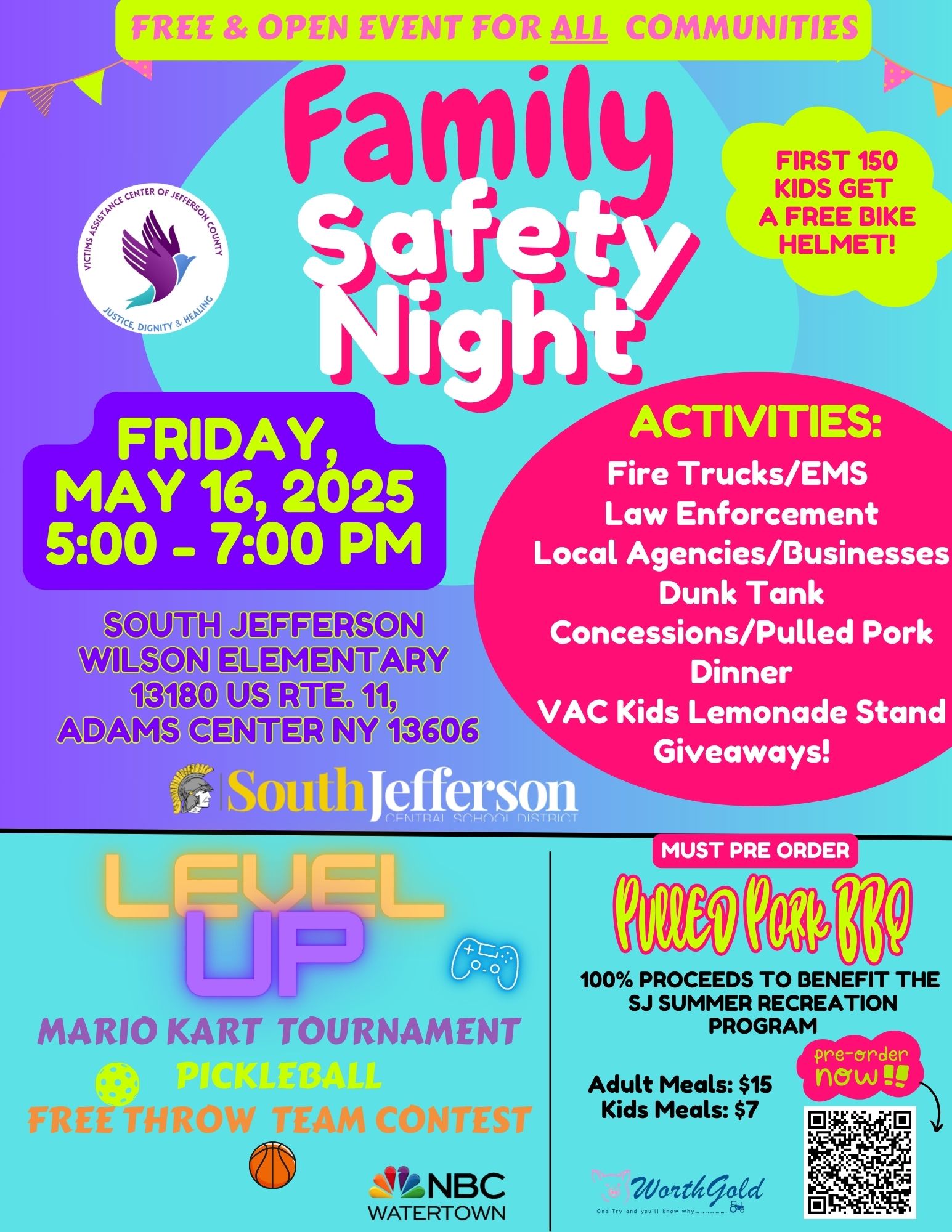 2025 VAC-SJ Family Safety Night (2) The 100 Campaign Fundraiser VAC