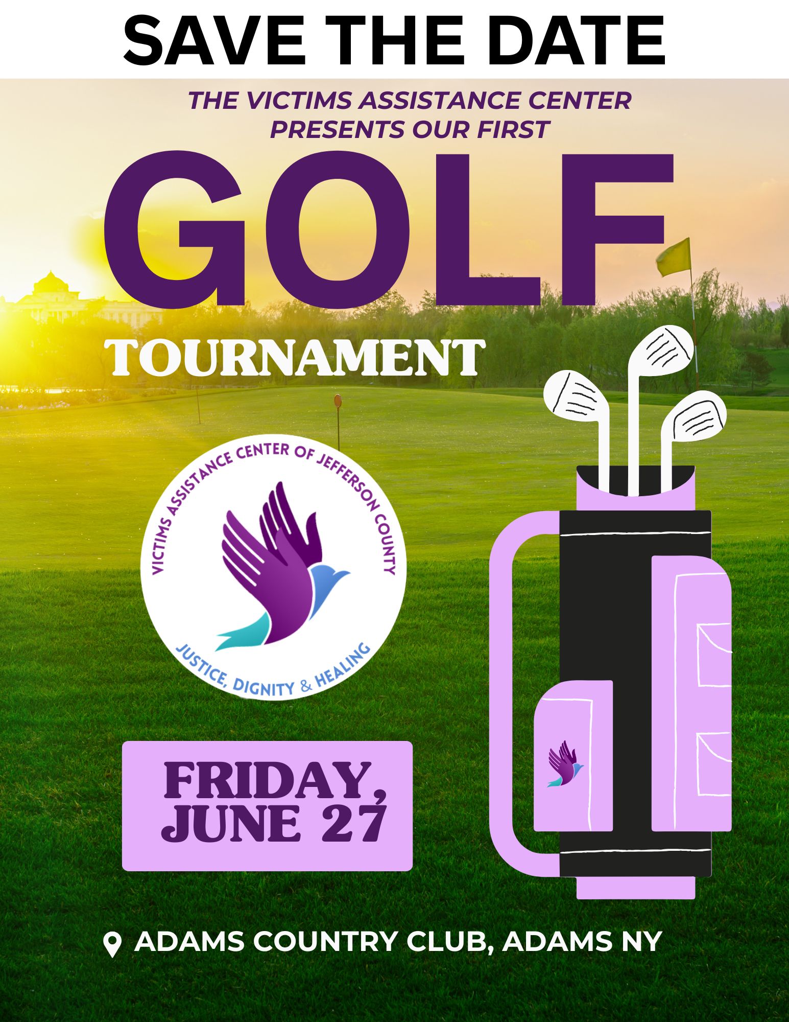 VAC Golf Tournament Save the Date